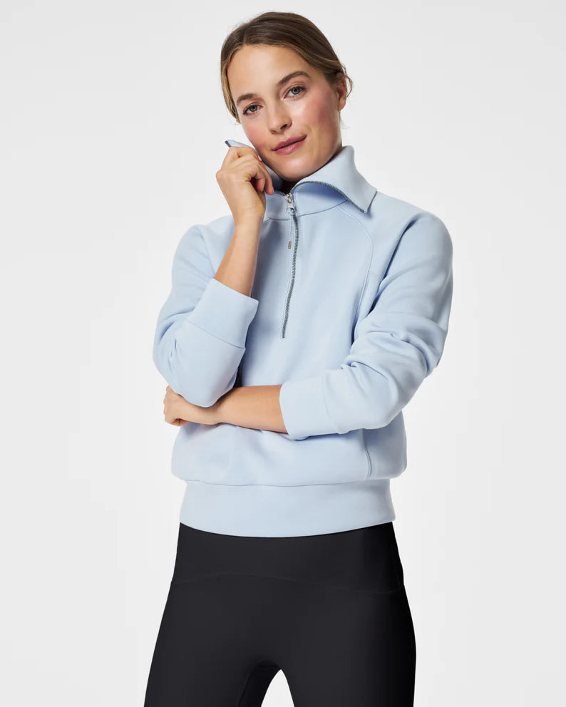 AirEssentials Half Zip Top by SPANX