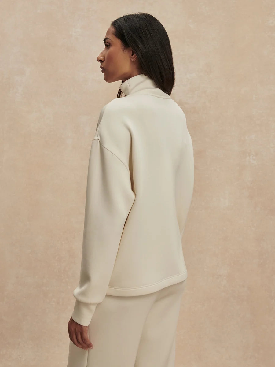 Varley Arlene Zip Through Sweat