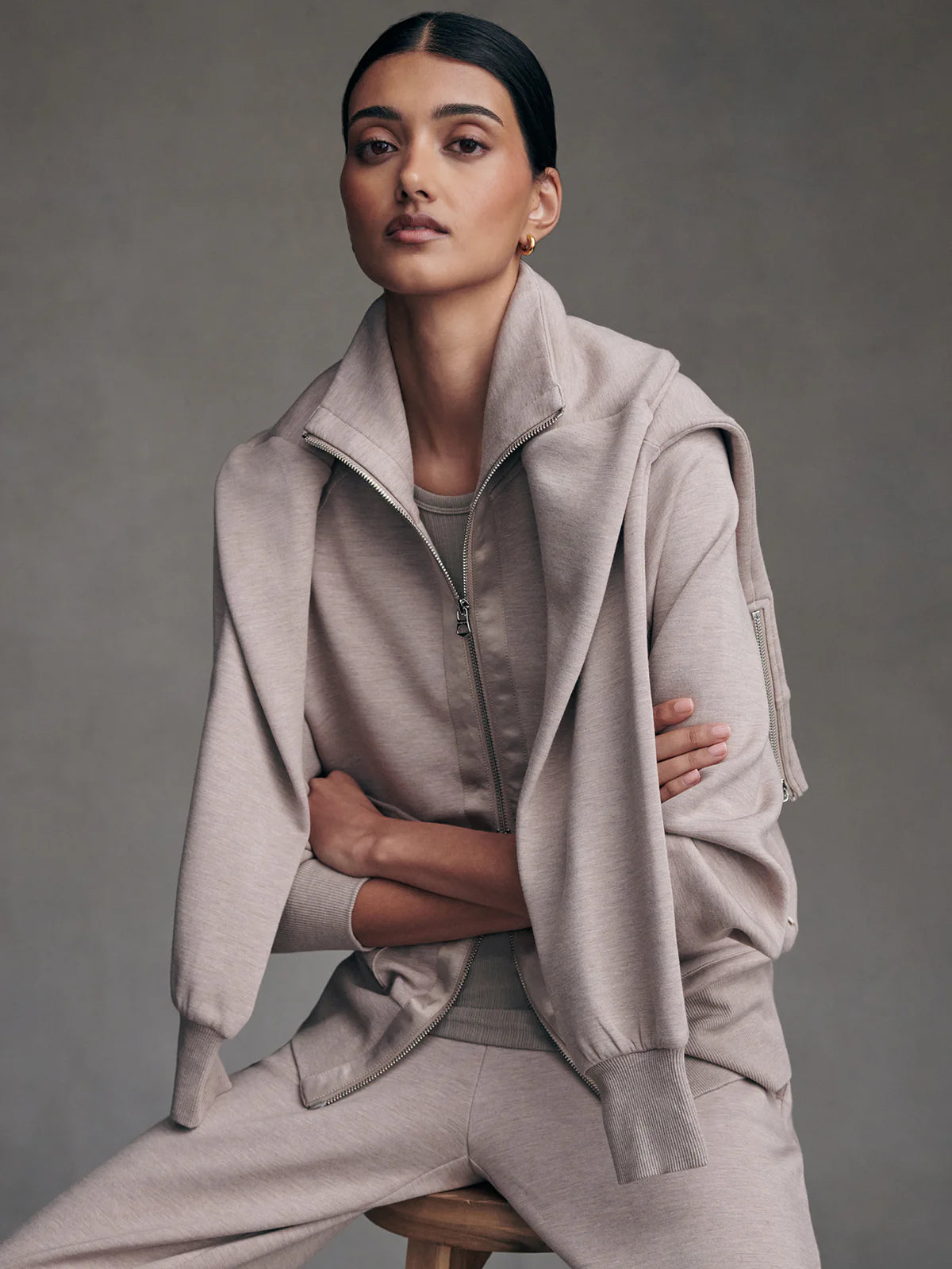 Roxbury Zip-Through Sweat by Varley