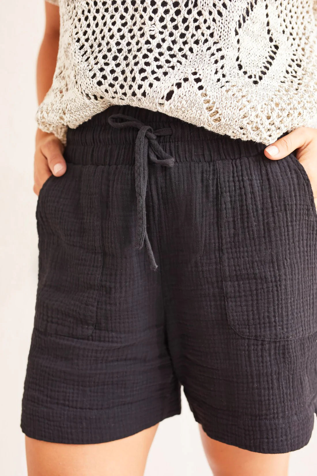 Cotton Gauze Shorts by Tribal