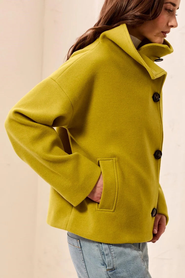 Tribal Lofty Sheek Funnel Neck Jacket