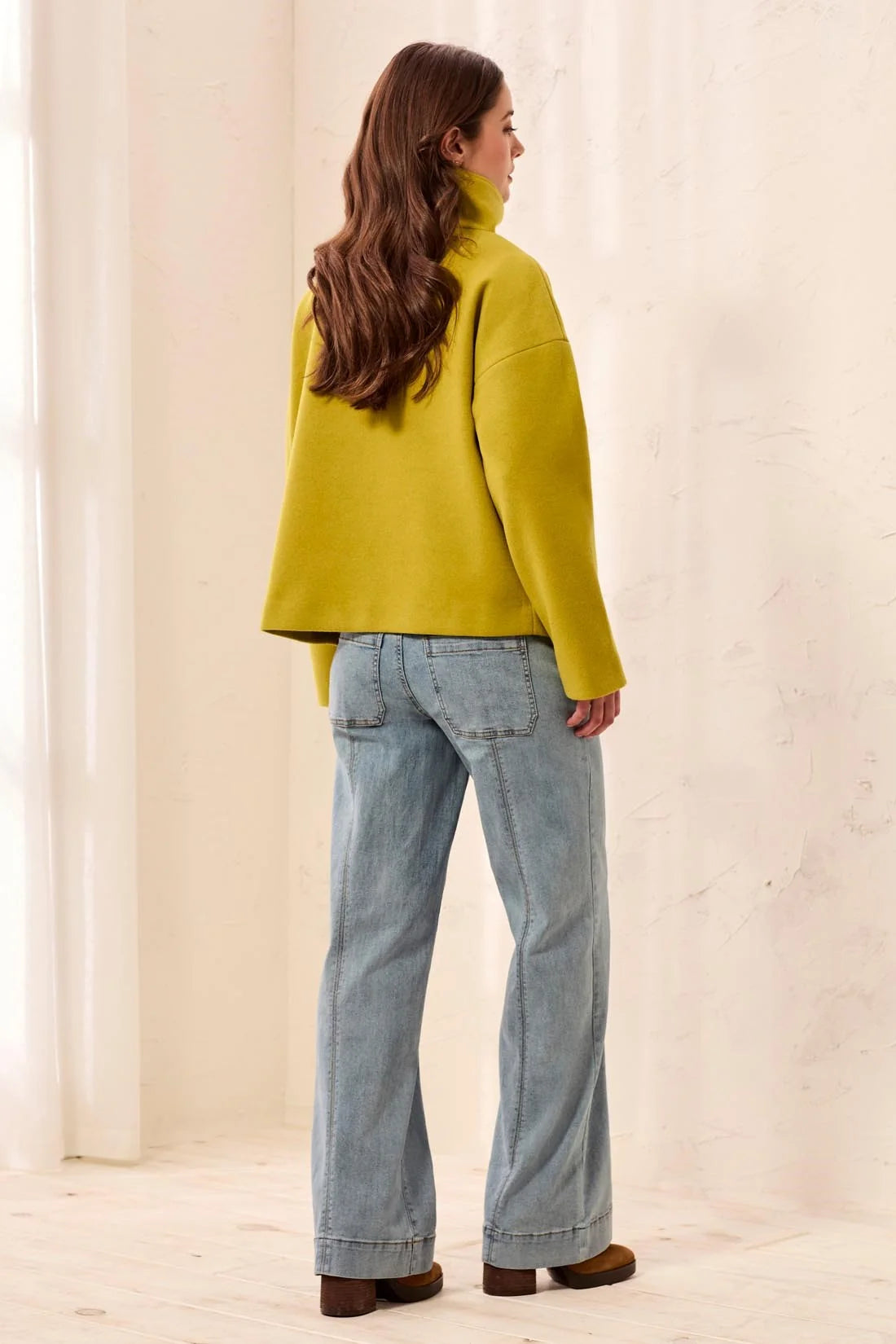 Tribal Lofty Sheek Funnel Neck Jacket