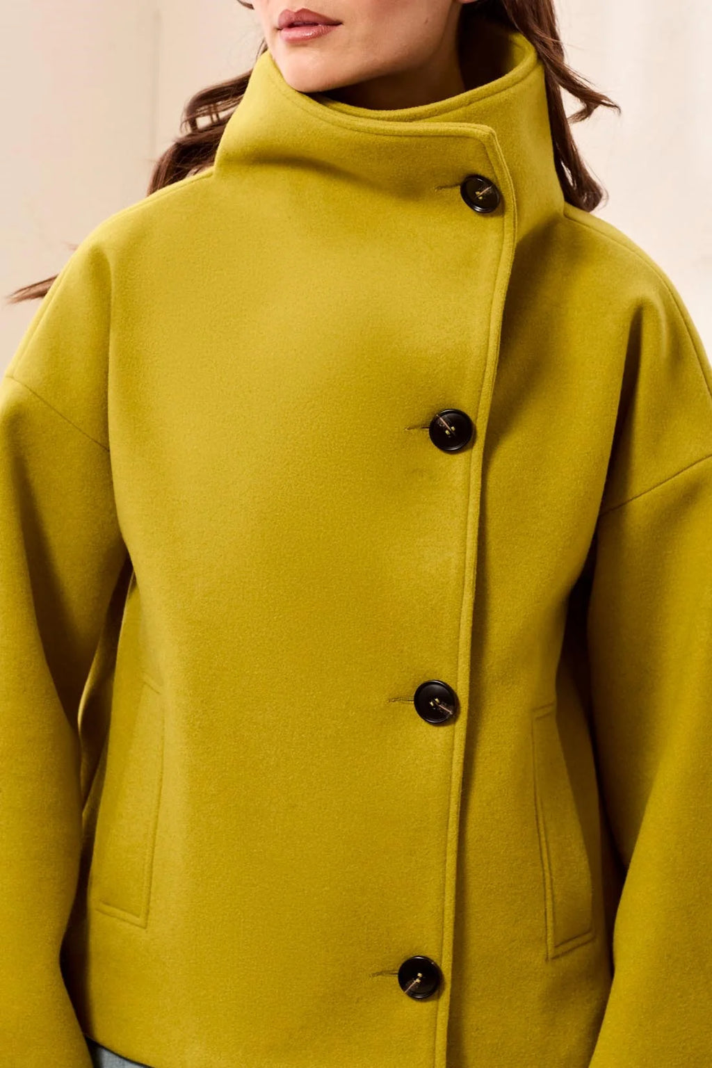 Tribal Lofty Sheek Funnel Neck Jacket