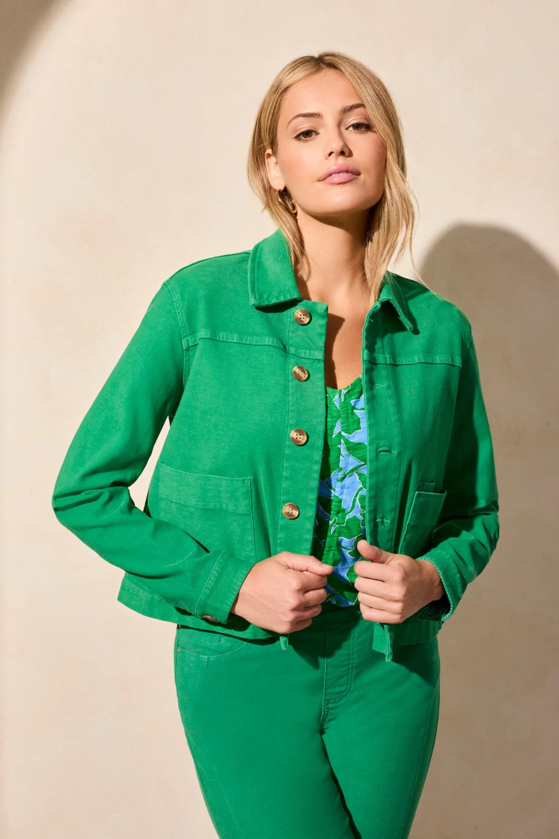 Kelly Green "Workwear" Jacket by Tribal