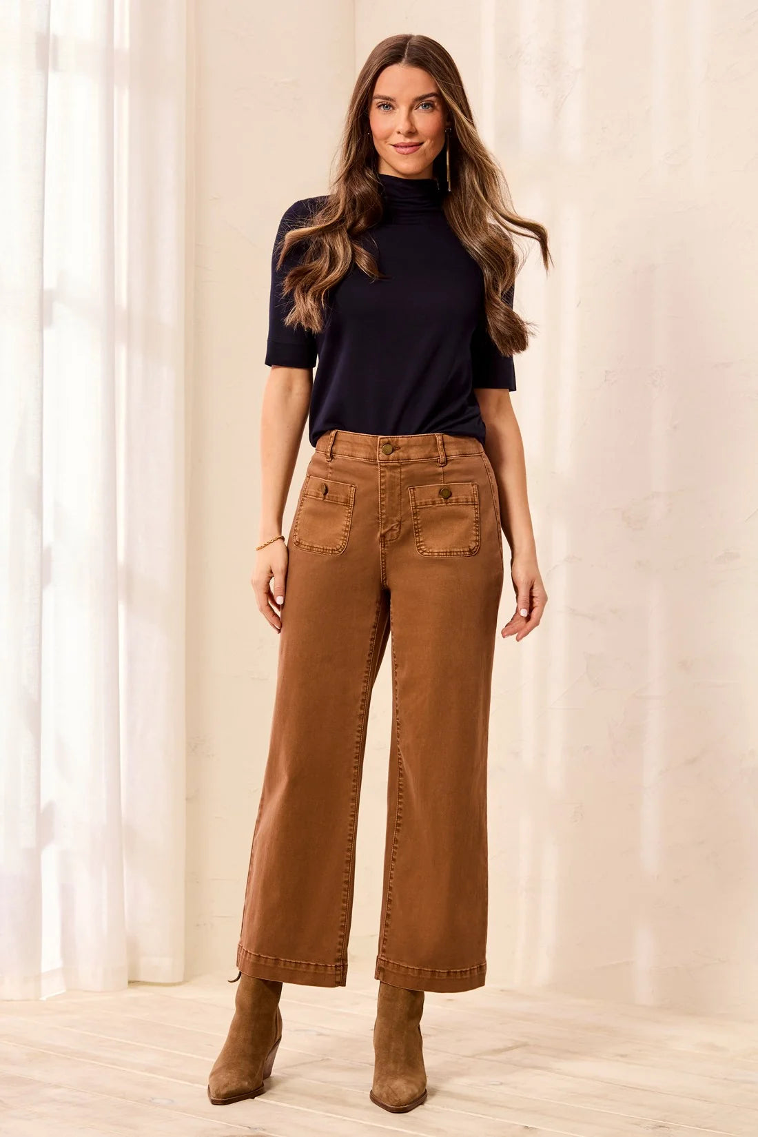 Tribal Sophia Curvy Comfort Stretch Straight Jeans